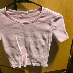 Active USA Light Pink Kids Short Sleeve Tee